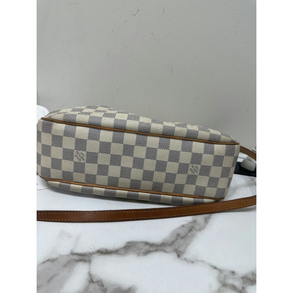 Louis Vuitton Damier Azur Canvas Shoulder Bag - Fair Condition - Picture 2 of 8